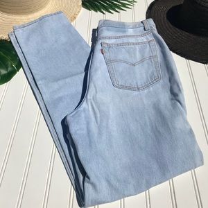 Vintage Levi’s Red Tab 544 Button Fly Mom Jeans